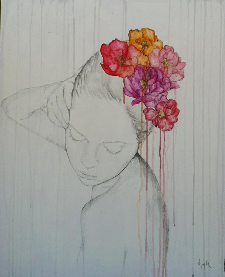 flower mermaid